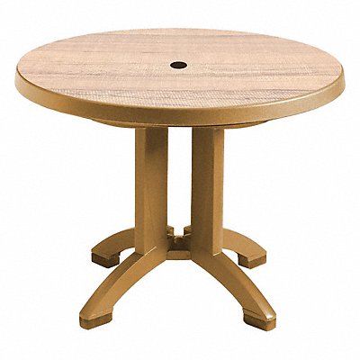 Aquaba 38 Round Table Teakwood