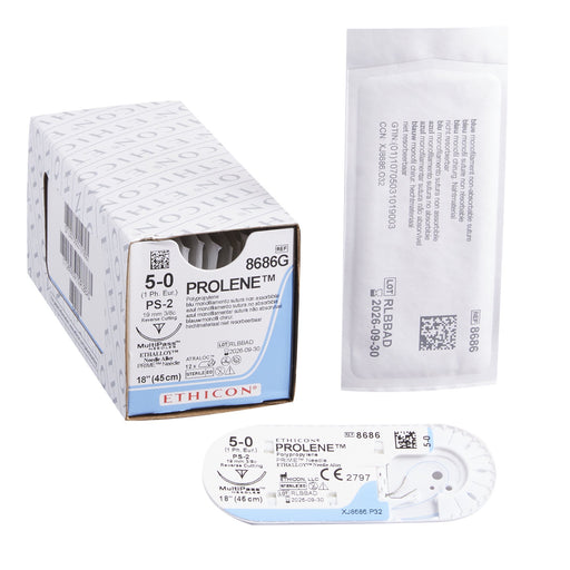 Nonabsorbable Suture with Needle