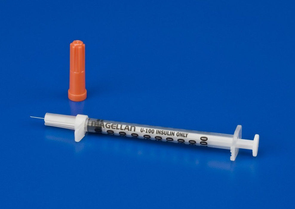 Safety Tuberculin Syringe with Needle