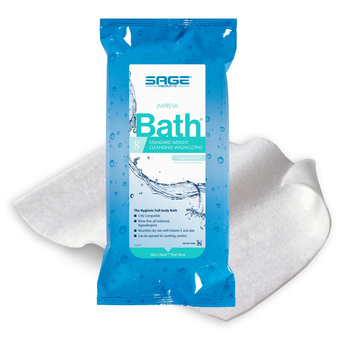 Rinse-Free Bath Wipe