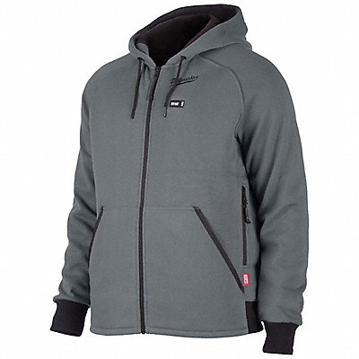 Heated Hoodie Kit Men Gray 3XL