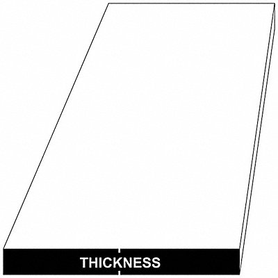 Alloy Steel Plate 4 ft L 12 in W