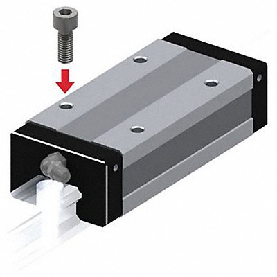 Linear Guide Carriage 213 mm L 100 mm W