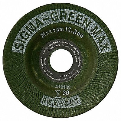 Grinding Wheel 4-1/2 x 1/4 x 7/8 36Grit