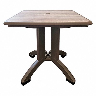 Aquaba Square Table 32 Bronze