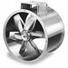 Steel 27 Dia 18 L 37.25 H Tubeaxial Fan