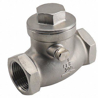 Check Valve Single 1/2 Size 1-1/8 Hex