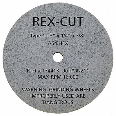 CutOff Wheel 3 x1/4 x3/8 12095rpm