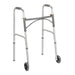 Dual Release Folding Walker with Wheels