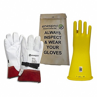 Class 2 Glove KIT Yellow 9 Glove Size