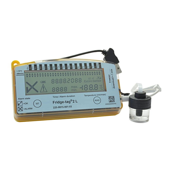 Freezer Vaccine Data Logger with Alarm