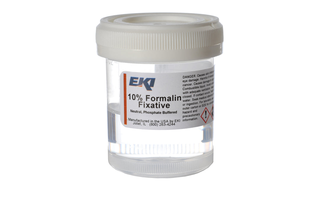 Prefilled Formalin Container