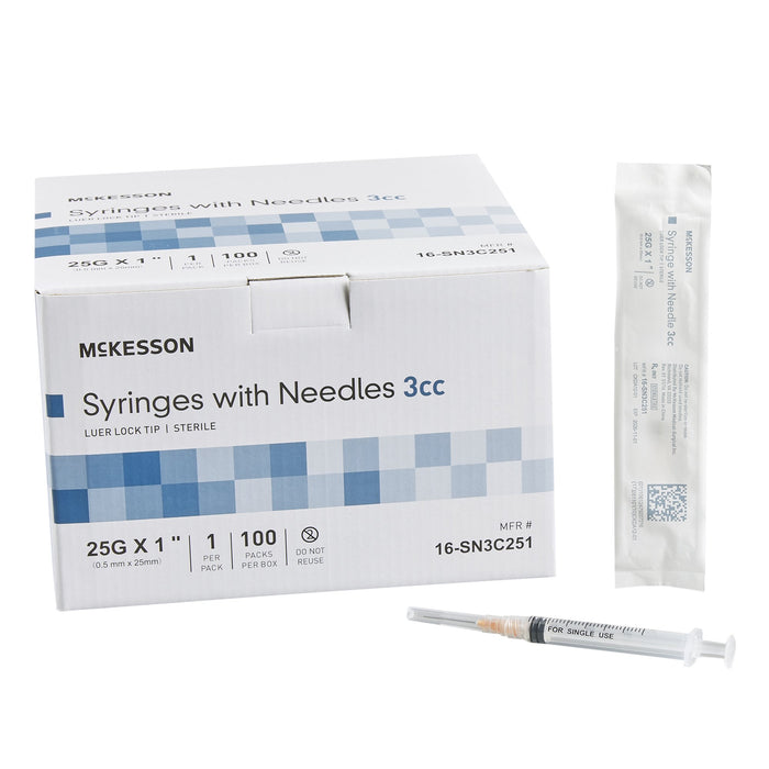 Standard Hypodermic Syringe with Needle