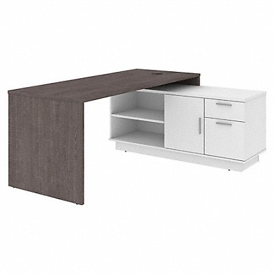 L-Shape Desk 71-7/64 Overall Depth