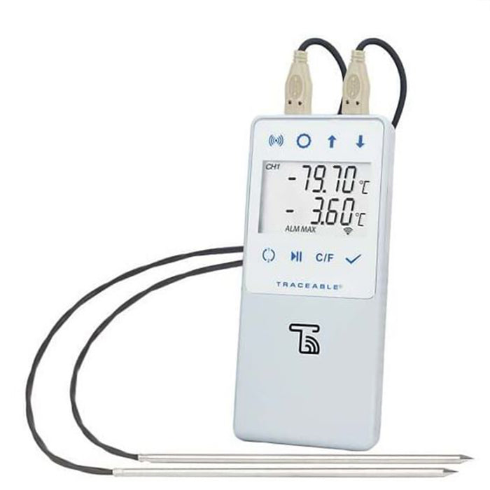 Ultra-Low Temperature Data Logger with Alarm