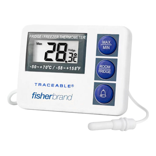 Digital Refrigerator / Freezer Thermometer with Alarm