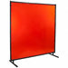 Welding Screens 8 ft H 8 ft W Orange