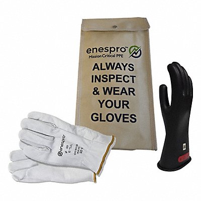 Class 0 Glove KIT Black 11 Glove Size