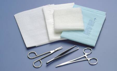 Laceration Tray With Instruments