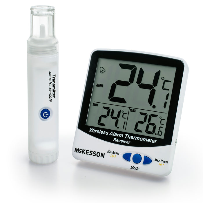 Digital Refrigerator / Freezer Thermometer with Alarm