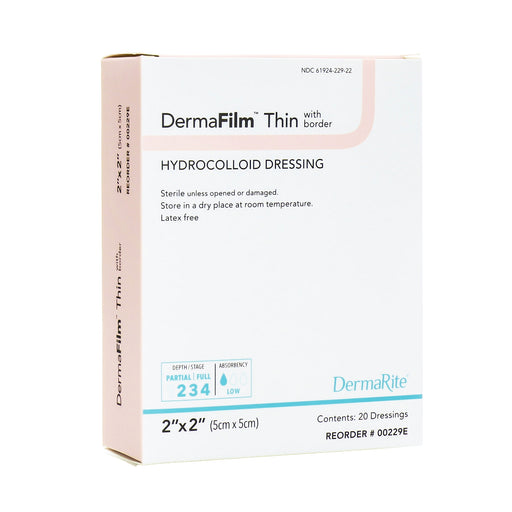 Thin Hydrocolloid Dressing