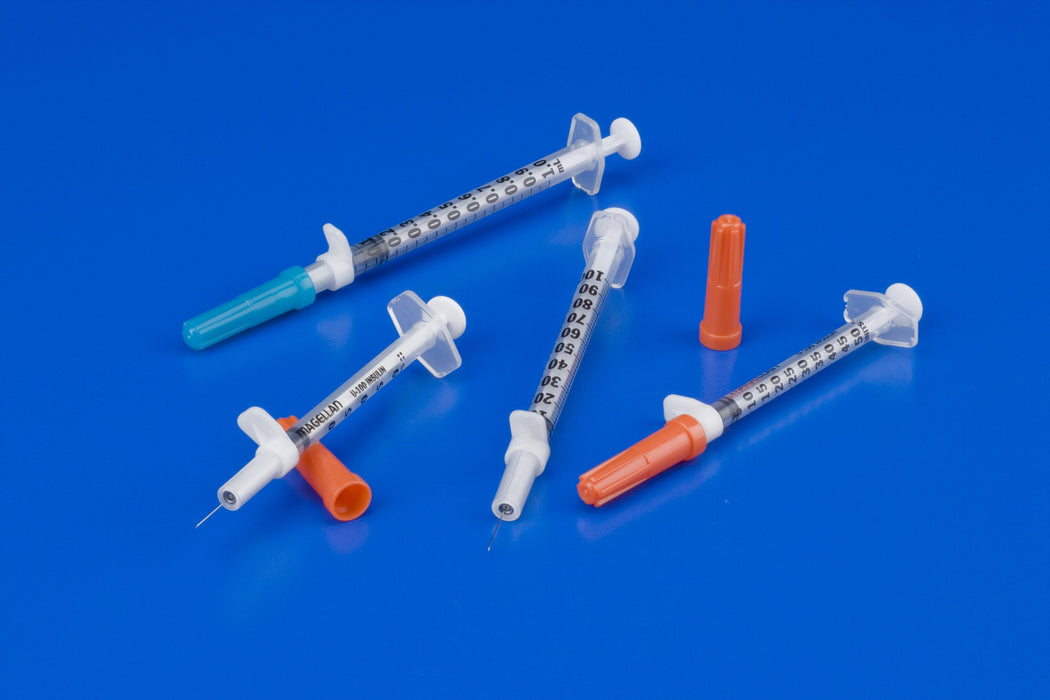 Safety Tuberculin Syringe with Needle