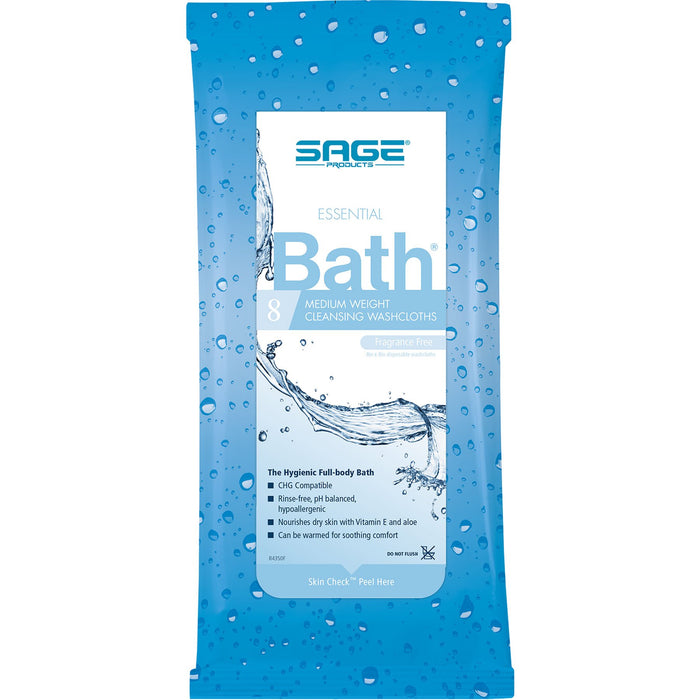 Rinse-Free Bath Wipe