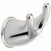 Towel Hook Zinc Chrome Plated 2 1/4 in W