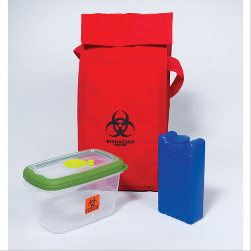 Insulated Biohazard Specimen Transport Tote