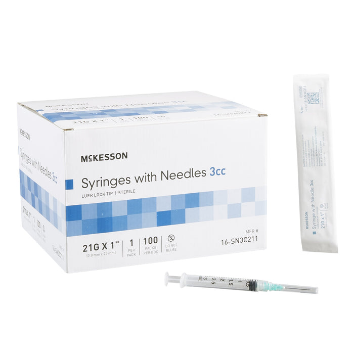 Standard Hypodermic Syringe with Needle