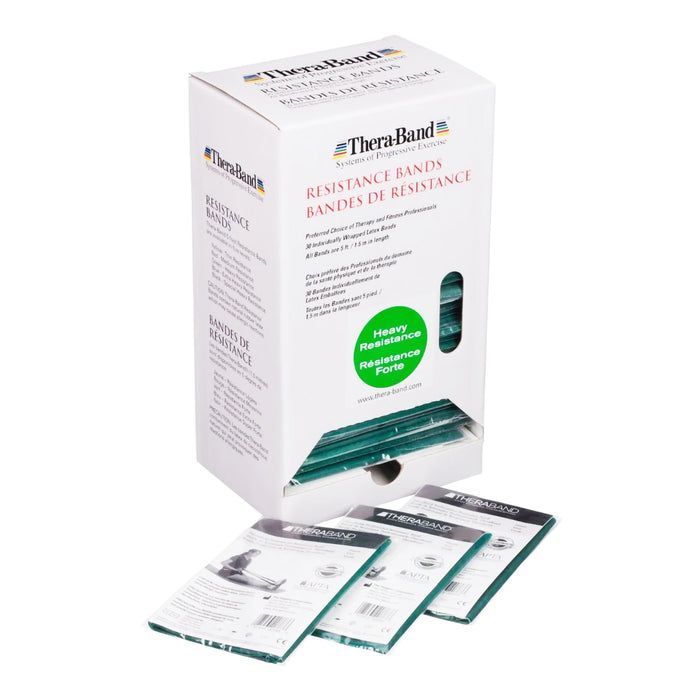 Exercise Resistance Band with Dispenser Box