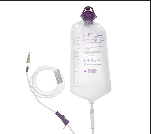 Gravity Feeding Bag Set with ENFit™ Connector