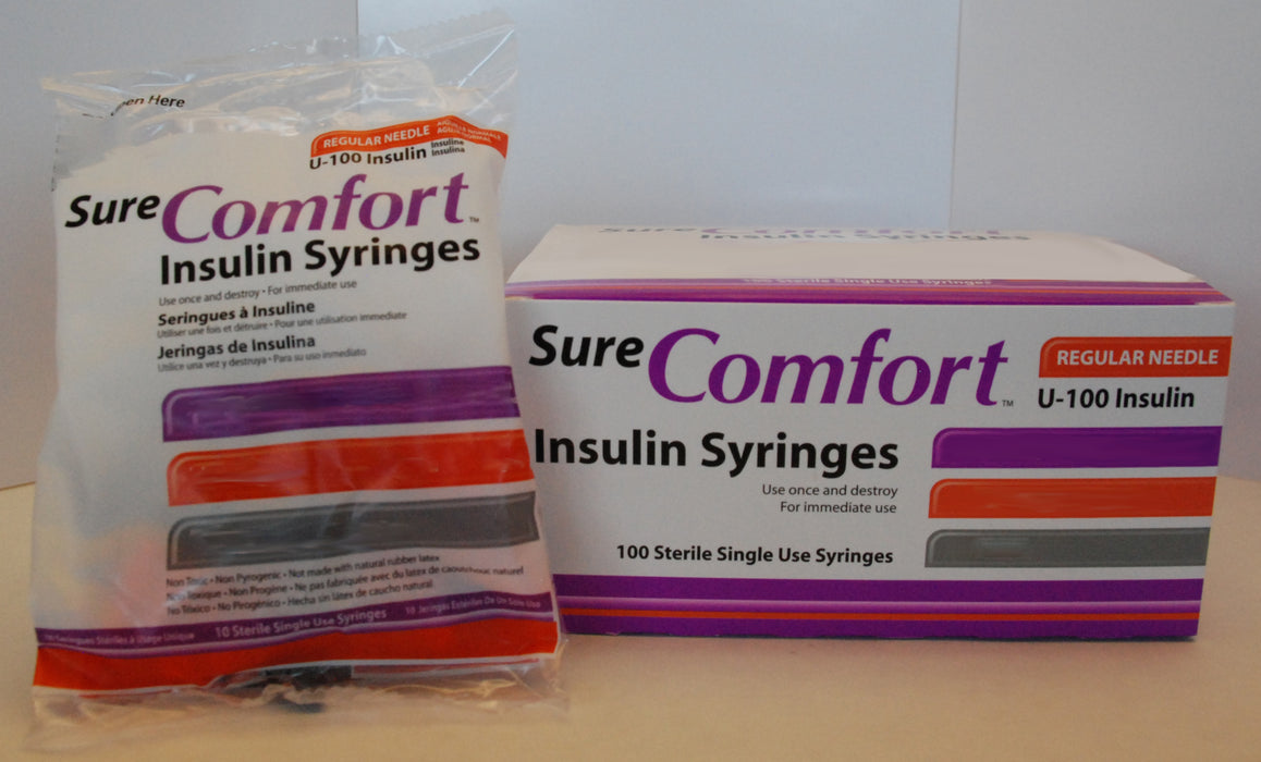 Standard Insulin Syringe with Needle