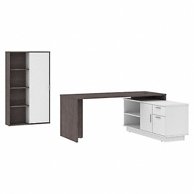 L-Shape Desk 71-7/64 Overall Depth